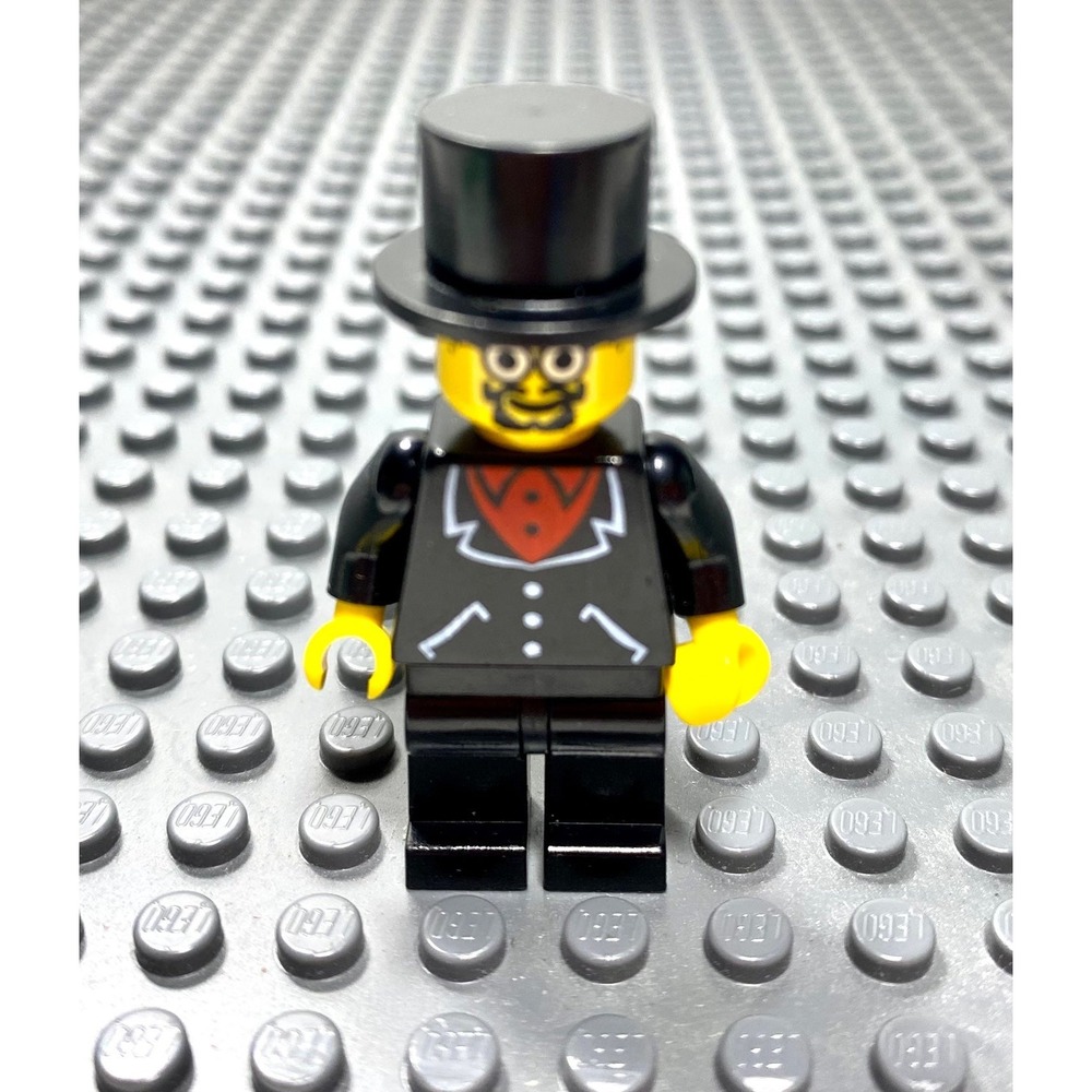 RETIRED LEGO Minifigure ADV038 Adventurers Egypt Lord Sam Sinister Top Hat